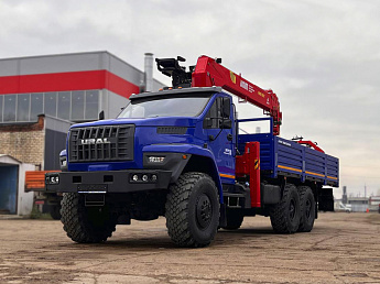 Бортовой УРАЛ 4320 с КМУ УММ УММаш 816Т_0