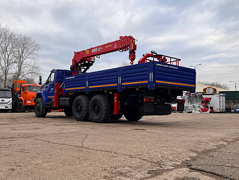Бортовой УРАЛ 4320 с КМУ УММ УММаш 816Т_5